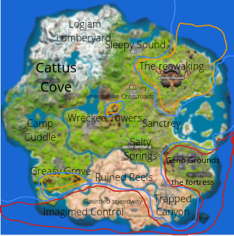 TeamSpiritFNTM's tweet photo. Fortnite C3 S3 Concept: Fire Stage 1
Yellow= Fire king Red= I.O. Blue=Seven
Storyline: After the collider Actived, it broke and rifted Salty springs, and awoke the volcano. Storyline Voicelines from The Origin: Hello, Looper It has seem we have not won the war. the I.O. is Weak. https://t.co/aIYY8lf8Pk