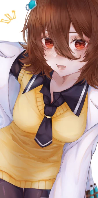 視線に気づいてくれるタキオンさん 
