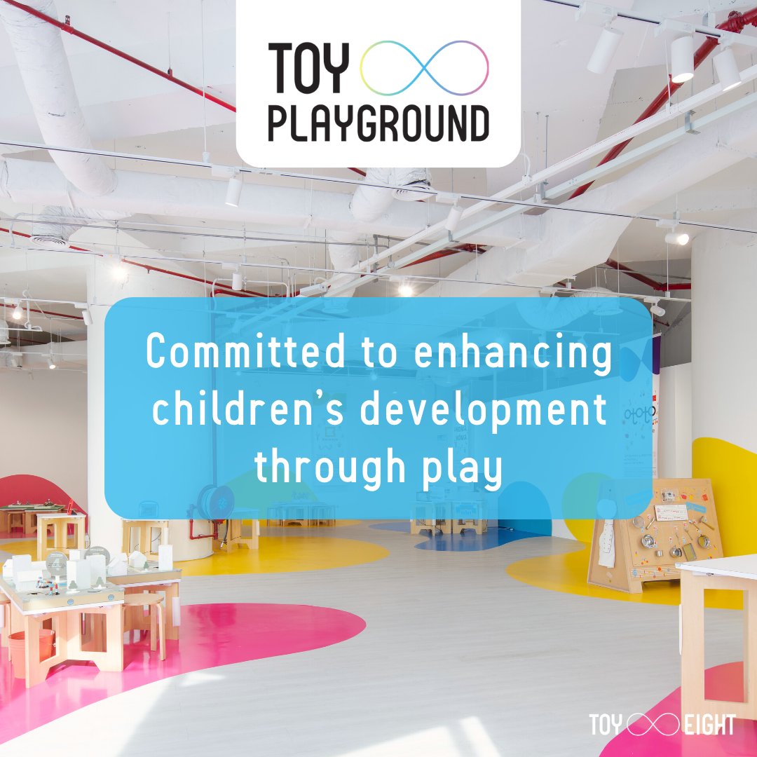 TOY_EIGHT's tweet photo. At TOY8 Playground, we are committed to enhancing children’s development through play. We are the only playground where children can play with developmental and play specialists.

Find us at The Gardens Mall, KL for your child to improve their development.

#TOYEIGHT https://t.co/KNUPgJI7AK