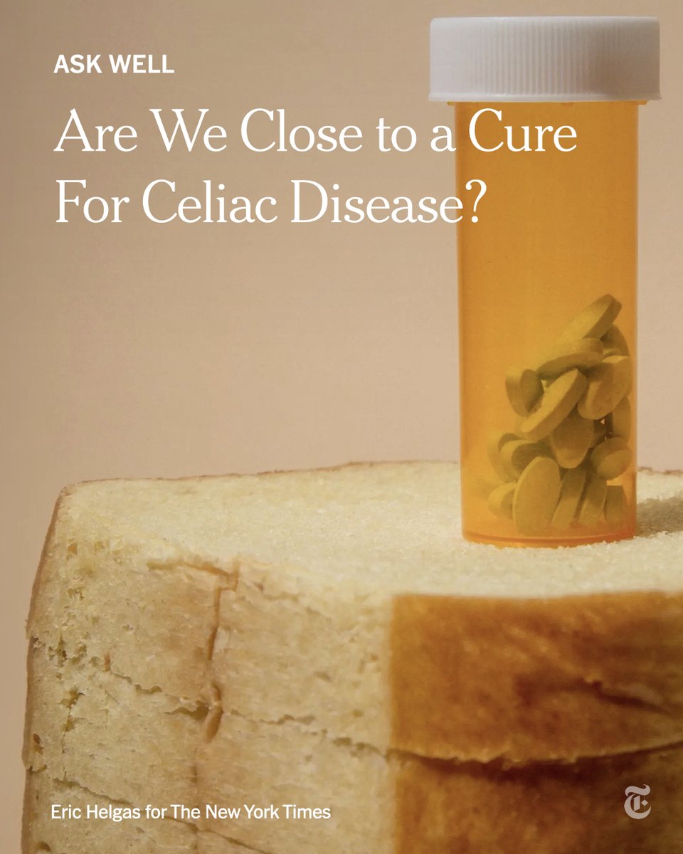 For the estimated 1% of people who have celiac disease, avoiding gluten is currently the only option for managing the condition. But recent advances have brought a surge of potential treatments to the drug development pipeline. nyti.ms/3taPkTv