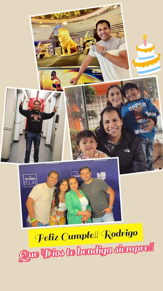 AidaCuevasMex's tweet photo. Feliz Cumple!! @GigoCuevas que Dios te llene de muchísimas bendiciones y que todos tus sueños se hagan realidad!! Gracias por tu humildad y por el corazón tan bonito que tienes. Un abrazo gigantesco, Te Queremos Muchiiiiiiiiiisimo❤😘🎂🎈🎉🎊 https://t.co/F1NSEtRWES