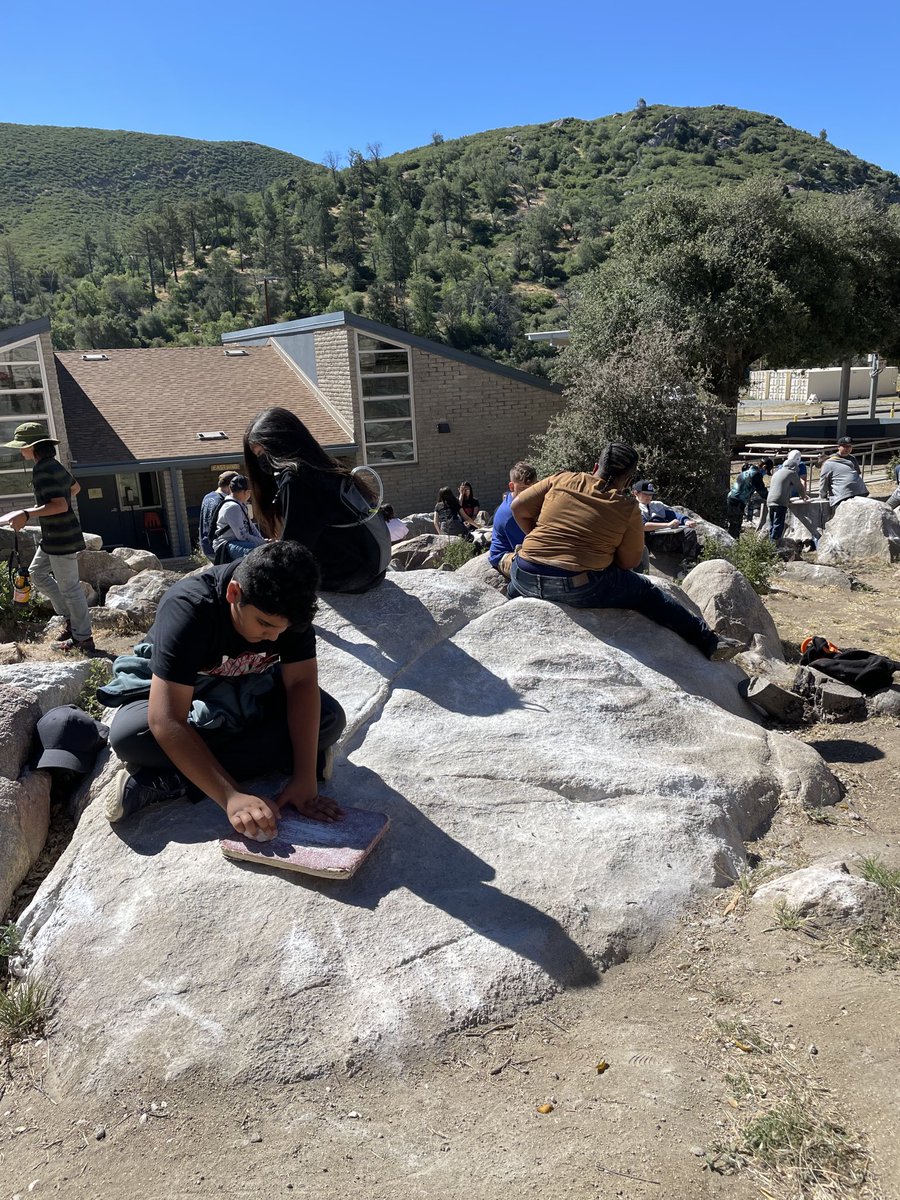 Tanya Long CVUSD (@tanya_h_long) on Twitter photo 6th grade camp Day 2. The tradition continues… polishing rocks at #CampCuyamaca with <a href="/GreenfieldCVUSD/">Greenfield Middle</a> <a href="/SanDiegoCOE/">San Diego County Office of Education</a> 6th grade camp Day 2. The tradition continues… polishing rocks at #CampCuyamaca with <a href="/GreenfieldCVUSD/">Greenfield Middle</a> <a href="/SanDiegoCOE/">San Diego County Office of Education</a>