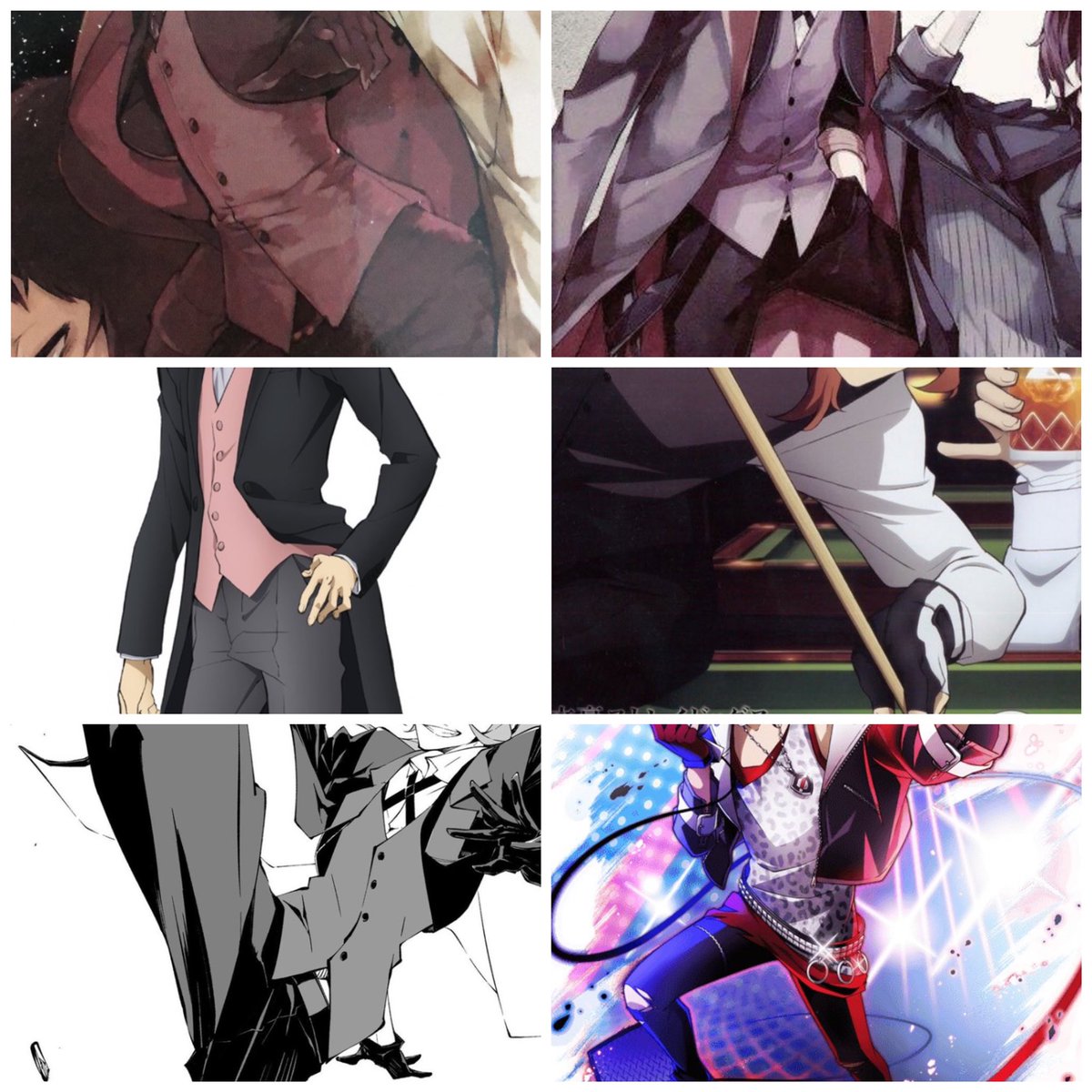 Chuuya’s tiny waist appreciation tweet