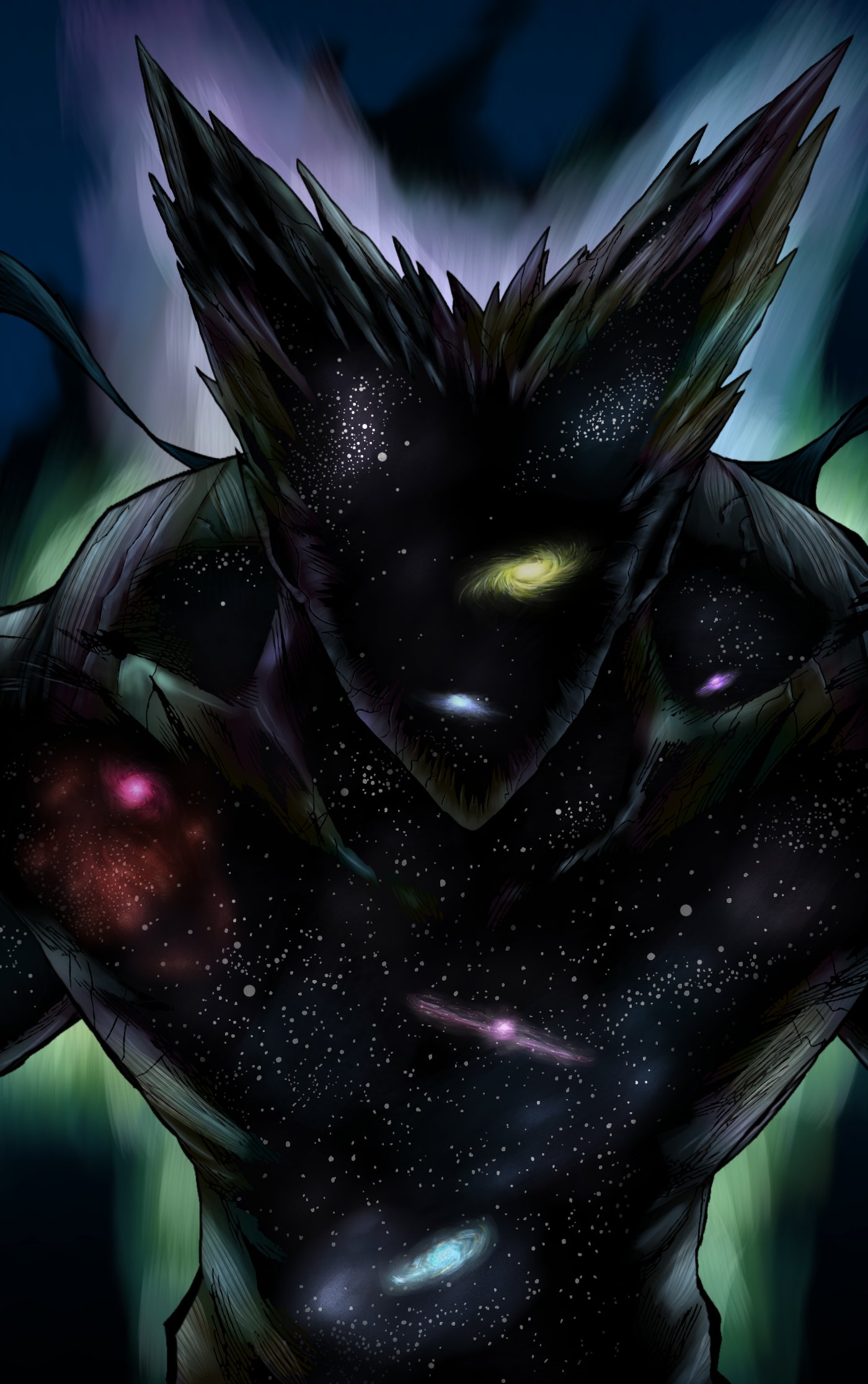 ArtStation - Cosmic Fear Garou Fanart, One Punch Man (2023)