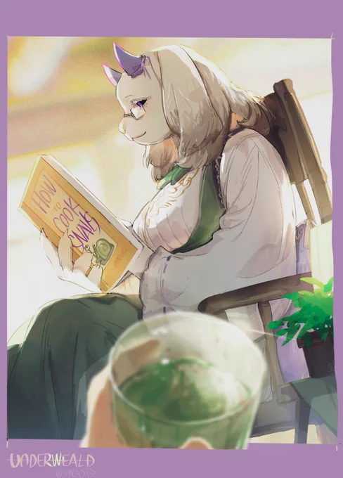 #undertaleAU 
#underweald
Muffet🕷️&amp;Toriel🐏 