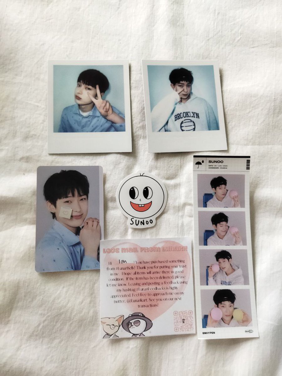 ianniecart's tweet photo. β sunoo mail ! #ianmails π
thank u sm for securing sunoo ! + for always updating π«Άπ» thank u for packing him safely he arrived vv safely! thank u sm until our next one >< @lunarikart #LunariFeedbacks π€ https://t.co/I0NK5wNzEC