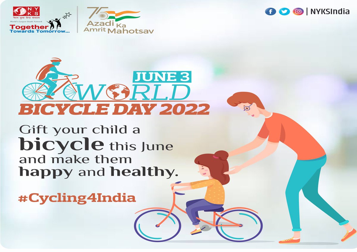 MetroNyk's tweet photo. #cycling4India #CyclingForGood #Cyclingwithnyks #worldbicycleday #stayhealth #Lifestyle #Cycling4Earth #lifestyle https://t.co/qPYhObACW7