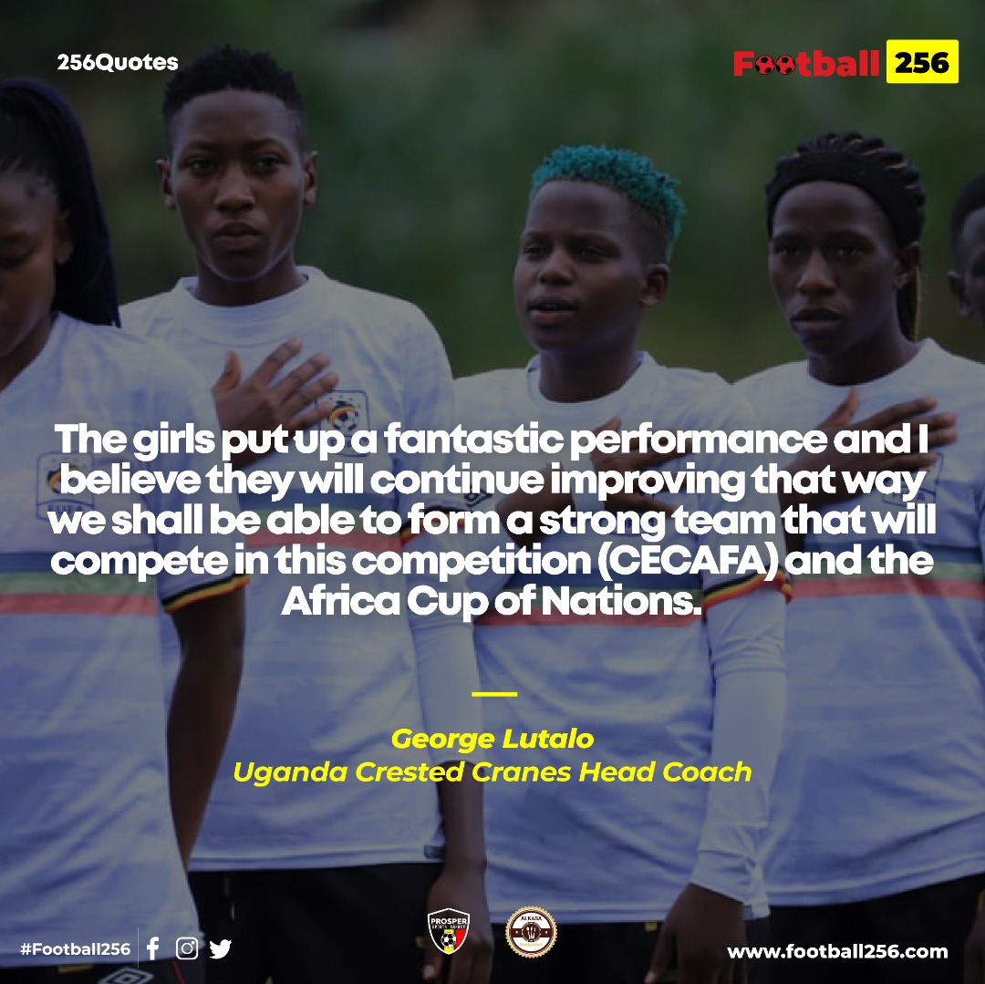 BryanAheebwa's tweet photo. #256Quotes #CECAFASWC2022 https://t.co/plHf1ZXS5u