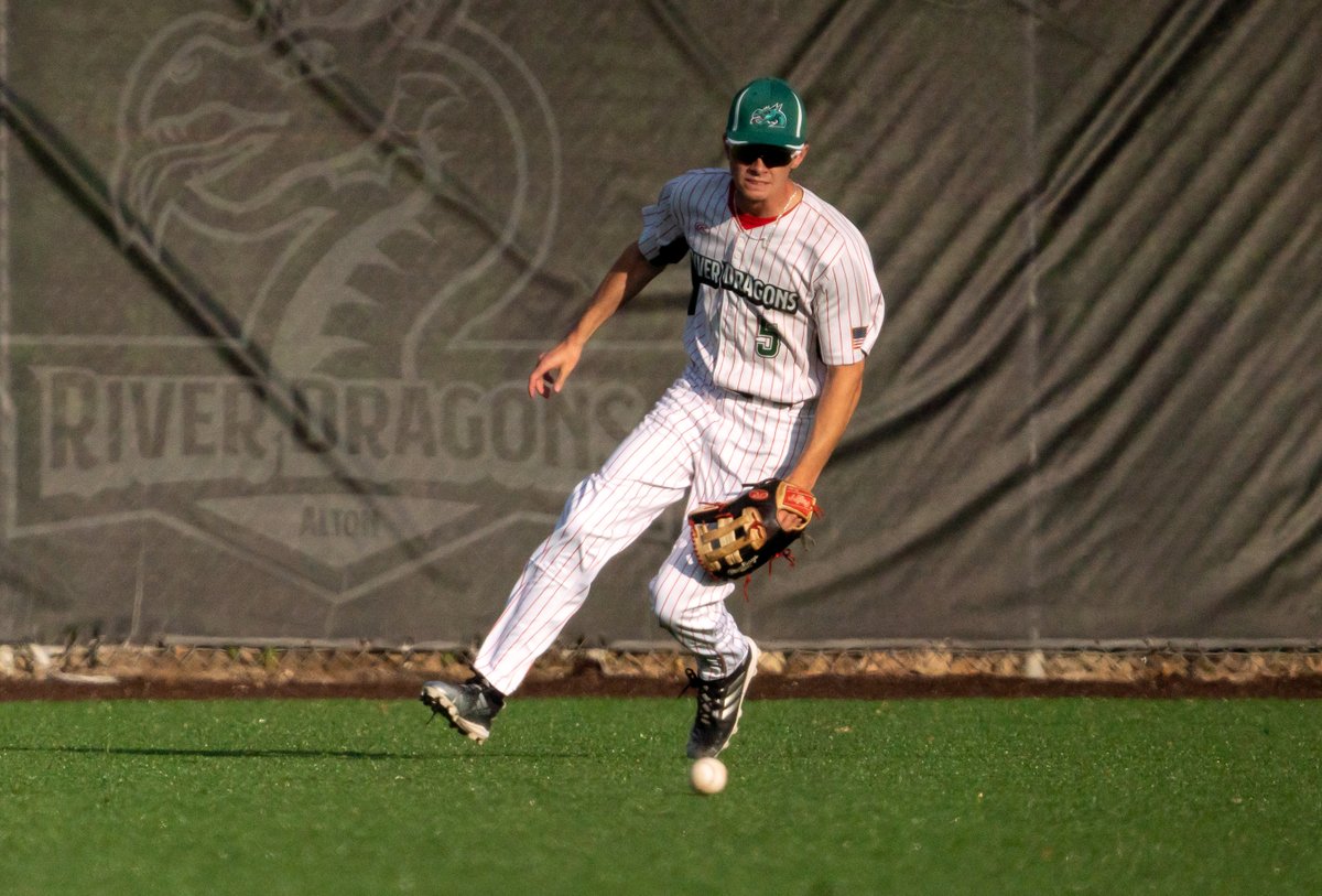 Nathanwoodside's tweet photo. Opening Day of @PLRiverDragons Alton River Dragons, and right on queue, Blake Burris @B_Burris5 is doing crazy things again, like this laser to Bryce Zupan @BryceZupan to cut a guy down at the plate.

@lkorac10 story at https://t.co/1fuQEmLTG3 https://t.co/U6ibxqpUC4