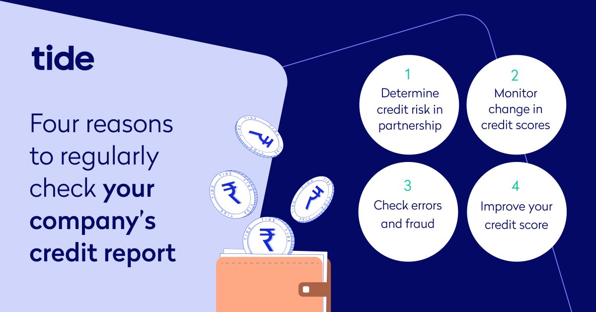 📢 Dear #smallbusinessowners, today we are highlighting 4 reasons to check and monitor your company’s #creditreport. 💡

👉 Read the full blog here - bit.ly/3a8Xh4X  🔎👀

#TideThursdayThought #smallbusiness #fintech #creditscore #creditmonitoring #SME #entrepreneur