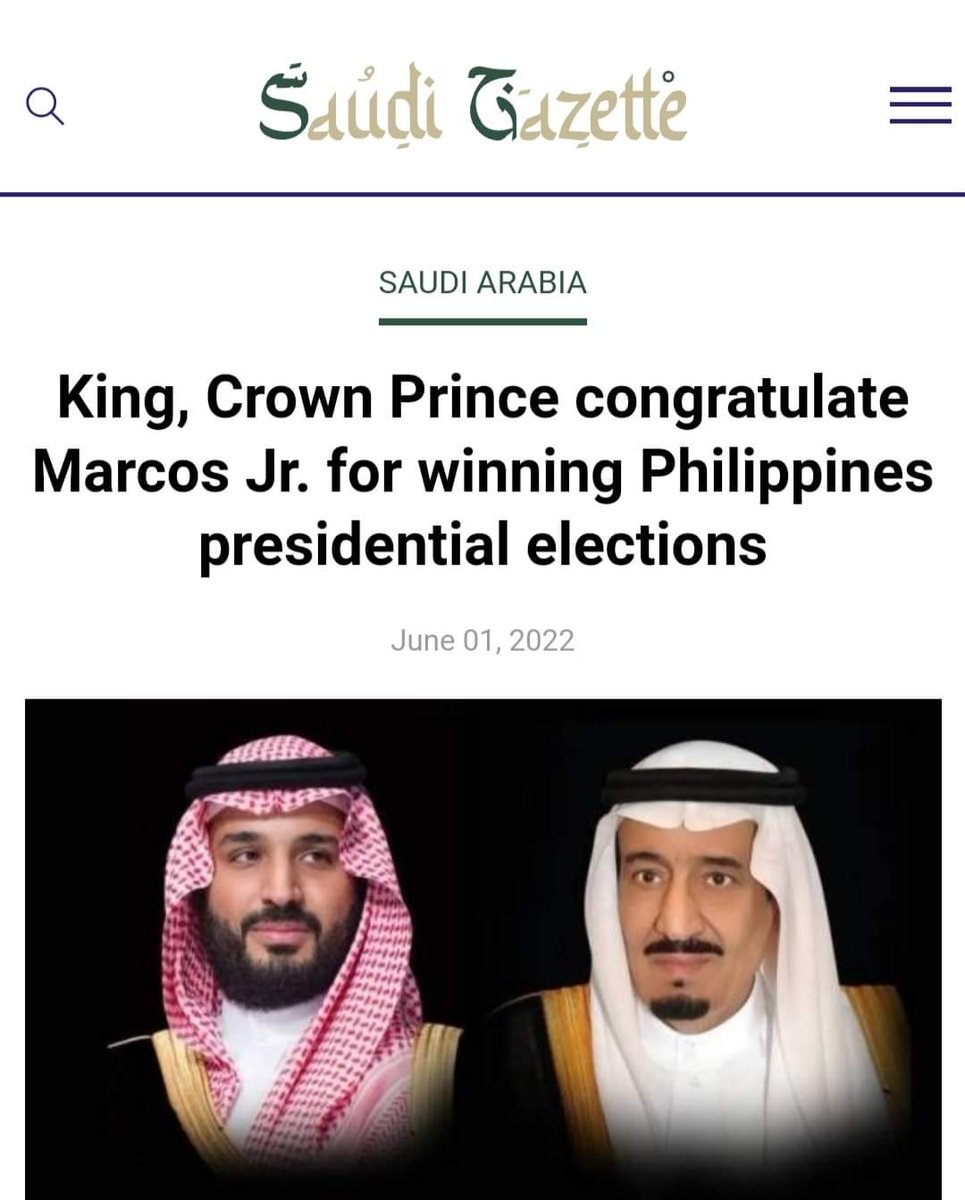 Kilalang kilala talaga ang mga Marcoses sa buong mundo.