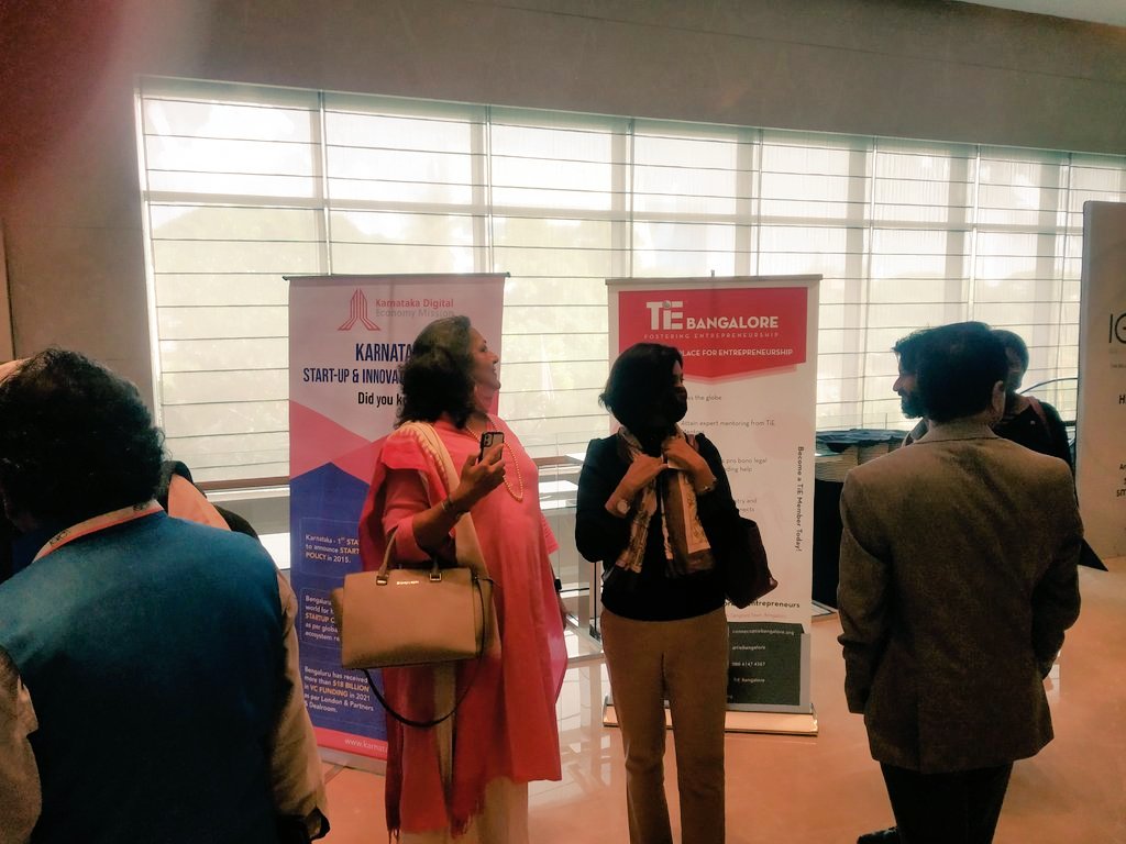 TiEBangalore's tweet photo. Bangalore will catchup with the Silicon Valley soon, they are our only competition: @BSBommai CM of Karnataka. Engage us, TiE network of entrepreneurs & ecosystem leaders @InInIn3I https://t.co/d4zTivARpG #IGIC #Karnataka #startups #innovation #Bengaluru https://t.co/9NfbQNE7JY
