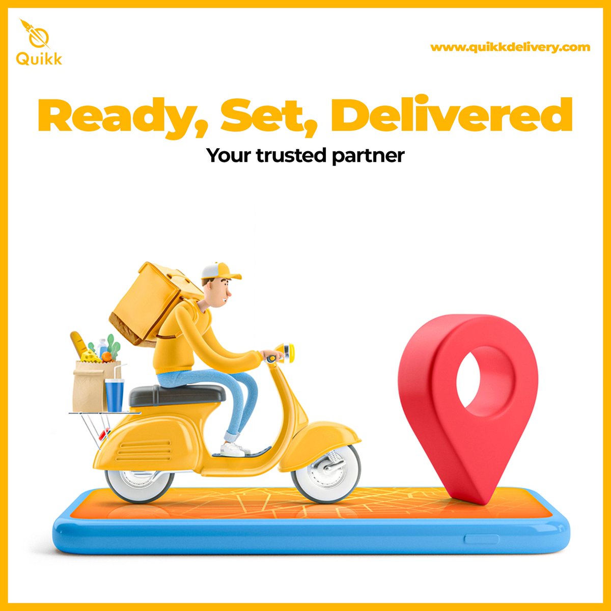 We understand how important your packages are to you and your business that's why we deliver them with Love ❤️

#QuikkDelivery #deliverypartners #startups #trending #sharelove #deliveryservice #deliveryorder #delivery2doorstep #ServiceWithASmile #customersatisfaction