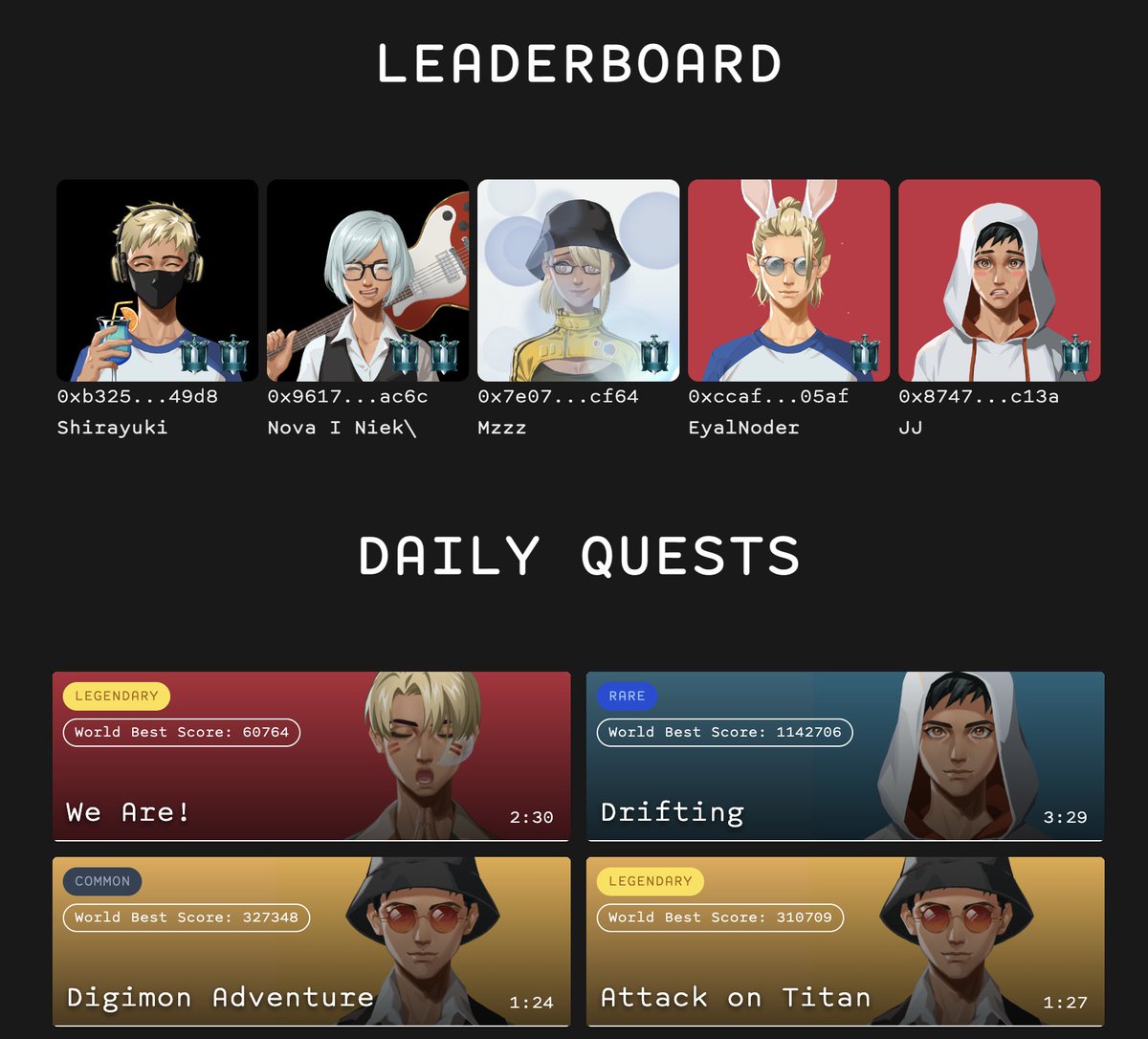 Who's on the leaderboard today? 👀👀

Check out Dance Challenge app.mlabs.land with your Rare Land NFT and share your score here!

#RareLandNFT