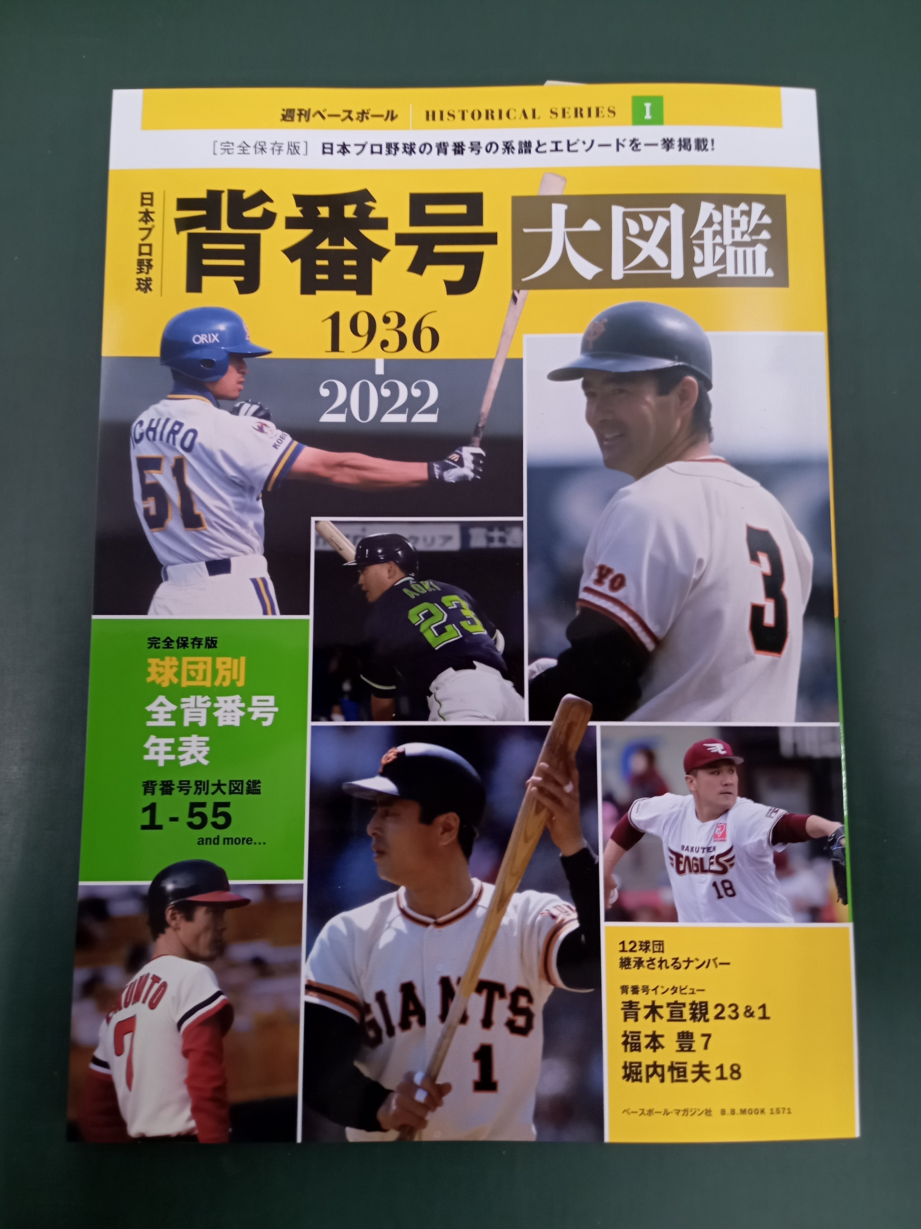 紀伊國屋書店ゆめタウン廿日市店 日本プロ野球背番号大図鑑1936 22 ベースボール マガジン社 プロ野球背番号 の系譜とエピソードを背番号別に掲載 カープを代表する 1 赤ヘル永久欠番 8 最強のエースナンバー 18 背番号には様々な選手の