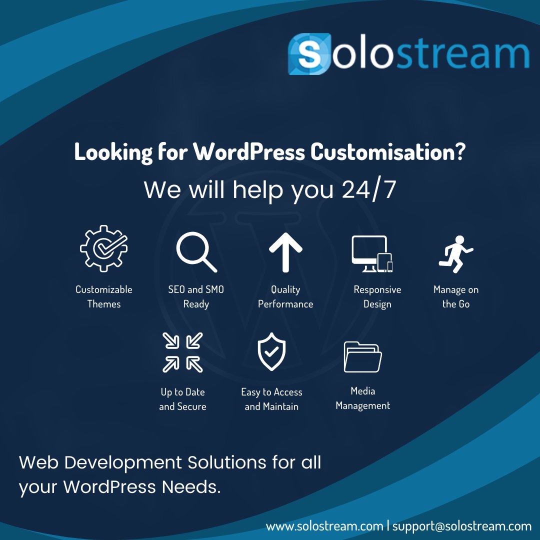 Looking for WordPress Customisation?
.
solostream.com/wordpress-migr…
.
#wordpressthemes #wordpresspremiumtheme #freewordpressthemes #premiumwordpressthemes #freepremiumwordpressthemes #wordpresssupport #premiumwordpresssupport