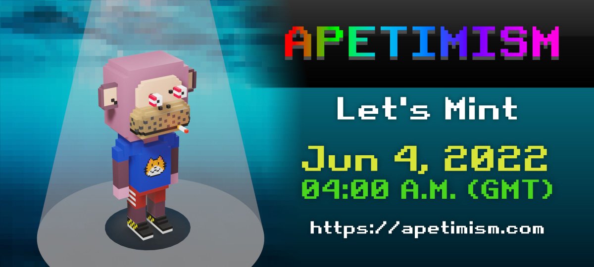 A flash-speed surprise whitelist raffle for whoever retweet this in 3 minutes. 5 WL to be given away. Let's start! #Apetimism #Optimism #NFT