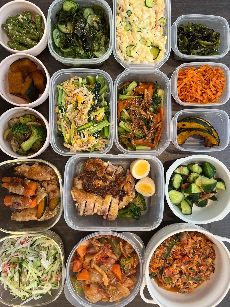 家事代行で頼んだ料理。あまりの出来栄えに驚き。