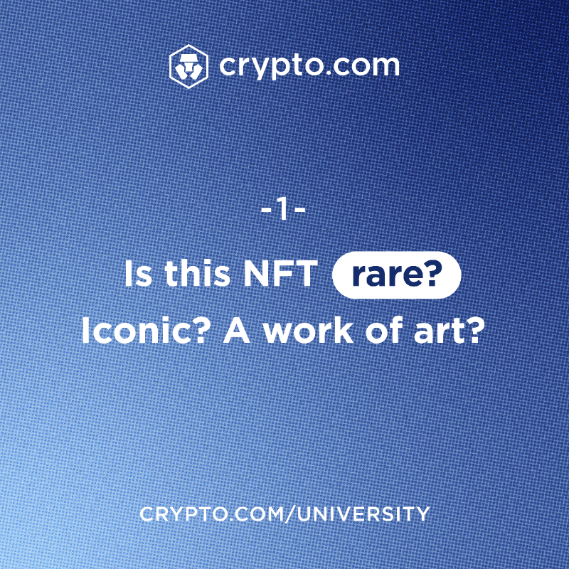 cryptocom's tweet photo. Know what makes an NFT popular with our latest guide.
👉 https://t.co/LeFjF89kkf