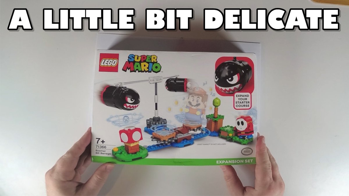 Who knew that Boomer Bill was such a delicate soul? #GraxBuilds #LegoMarioBoomerBill #lego71366 
youtu.be/R4ij7JyPpZo