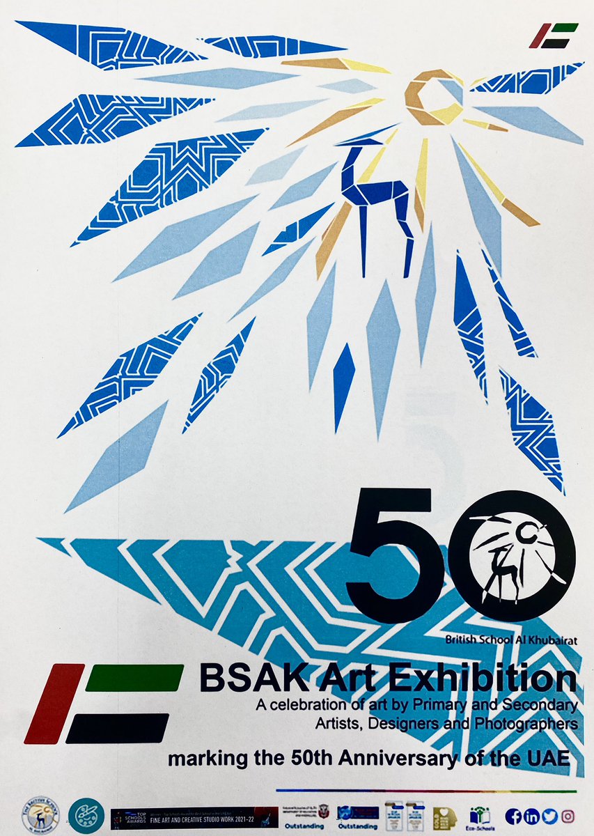 A first ever! BSAK 50th Whole School Virtual Art Exhibition (Primary and Secondary) click on the link and navigate through our amazing students artwork. Exhibition in 3 parts - links to these are on this link. 
artspaces.kunstmatrix.com/node/8739482 <a href="/BSAKart/">BSAK Art</a> <a href="/BSAKAbuDhabi/">BSAK Abu Dhabi</a>