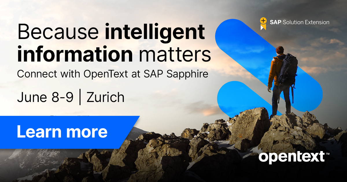 OpenText on Twitter: 