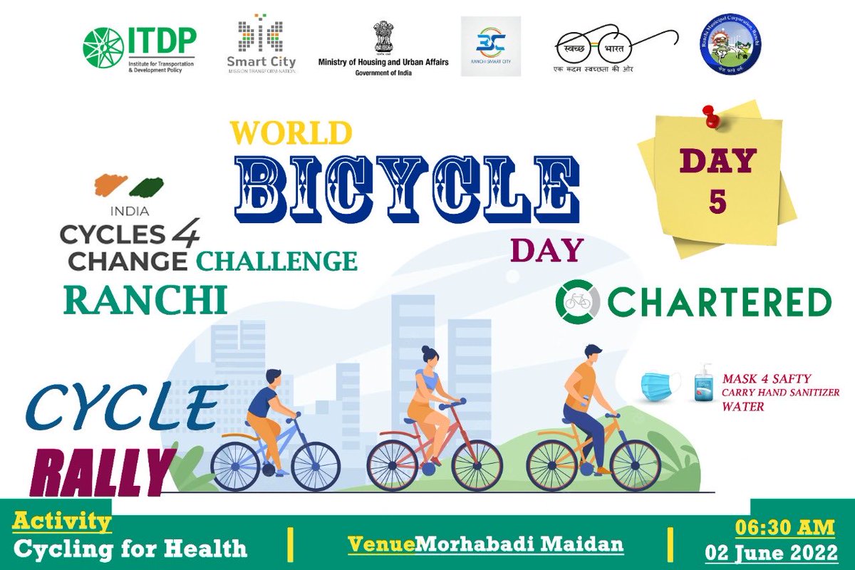 Ranchi Smart City (@smartcityranchi) on Twitter photo Today’s event at Morhabadi in Ranchi. <a href="/MoHUA_India/">Ministry of Housing and Urban Affairs</a> <a href="/SmartCities_HUA/">Smart Cities Mission</a> <a href="/SmartVaranasi/">Varanasi Smart City</a> <a href="/rmccommissioner/">Ranchi Municipal Corporation</a> <a href="/amrut_MoHUA/">AMRUT 2.0</a> <a href="/SwachhBharatGov/">Swachh Bharat Urban</a> Today’s event at Morhabadi in Ranchi. <a href="/MoHUA_India/">Ministry of Housing and Urban Affairs</a> <a href="/SmartCities_HUA/">Smart Cities Mission</a> <a href="/SmartVaranasi/">Varanasi Smart City</a> <a href="/rmccommissioner/">Ranchi Municipal Corporation</a> <a href="/amrut_MoHUA/">AMRUT 2.0</a> <a href="/SwachhBharatGov/">Swachh Bharat Urban</a>