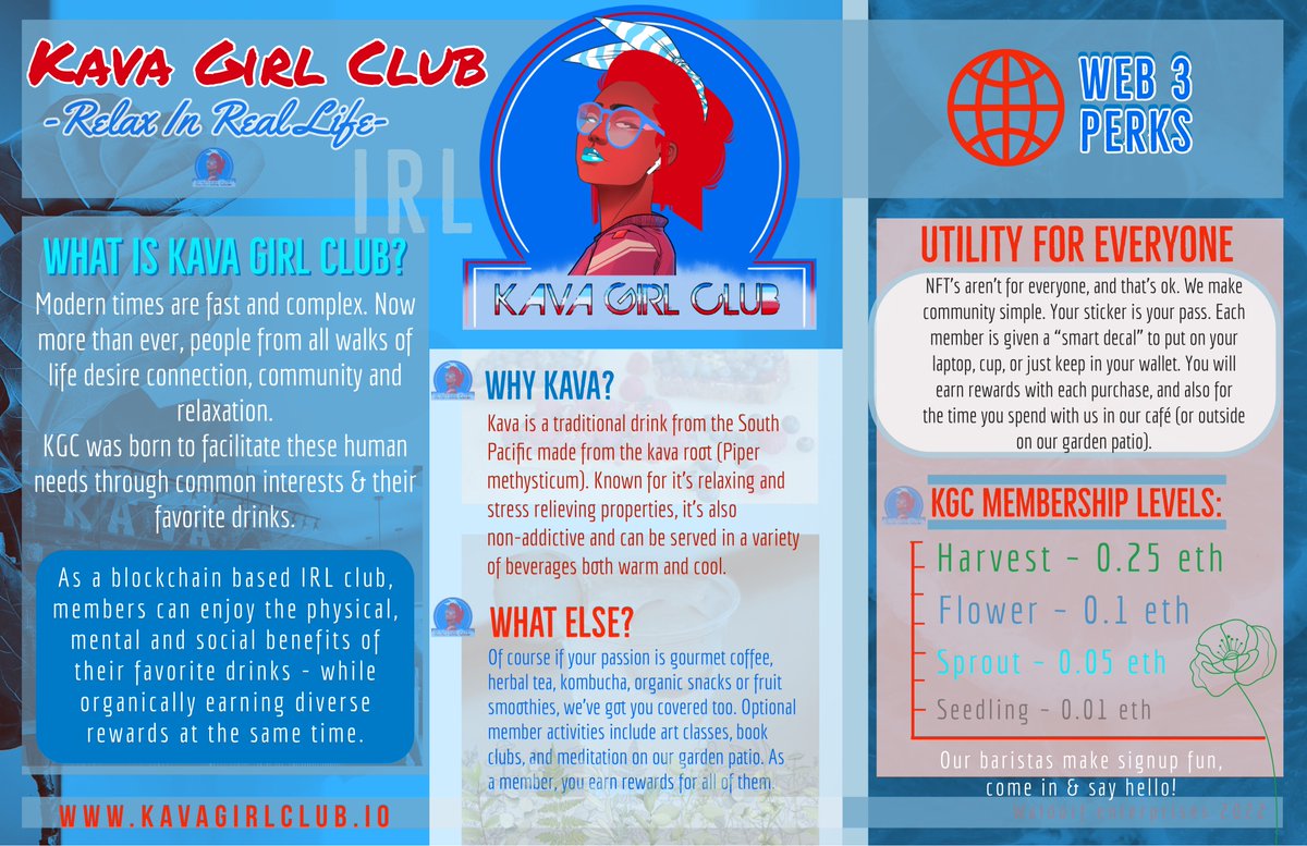 TheWaldorfJ's tweet photo. 💚After weeks of planning and work, I finally finished my submission for the @alphagirlclub #AlphaCreator IP contest. Here is an infographic outlining the details of @KavaGirlClub ☕️ & Youtube links to the promo video in the thread below.🧵Enjoy & thank you for the opportunity! https://t.co/jTlsW4UE51