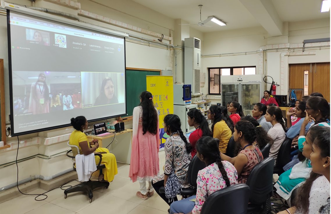 Deepali Naair 🎀 (@deepalinaair) on Twitter photo Uplifting talk wid 20 girls frm Govt schools fr 1 hr. grade 11. Selected at <a href="/iiscbangalore/">IISc Bangalore</a> I shared - In coming years, science will transform our lives. If u study #STEM, u won’t become redundant. U will b able 2 transform along with the world. <a href="/Jasbirkaur_123/">Jasbir Kaur</a> <a href="/emailmanjob/">Manoj Balachandran</a> Uplifting talk wid 20 girls frm Govt schools fr 1 hr. grade 11. Selected at <a href="/iiscbangalore/">IISc Bangalore</a> I shared - In coming years, science will transform our lives. If u study #STEM, u won’t become redundant. U will b able 2 transform along with the world. <a href="/Jasbirkaur_123/">Jasbir Kaur</a> <a href="/emailmanjob/">Manoj Balachandran</a>