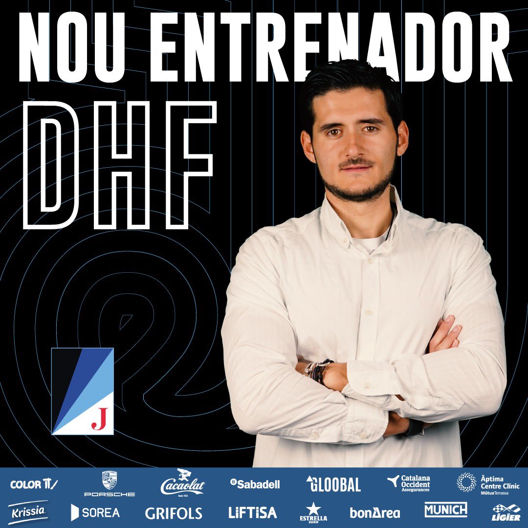 🔵⚫️ En Guillermo Carnicer torna al Junior i serà el nou entrenador de DHF. Benvingut a la que sempre ha estat casa teva, Guille, molt contents de comptar amb tu en aquest projecte espectacular!

A per totes! 🙌

#bategablauinegre
