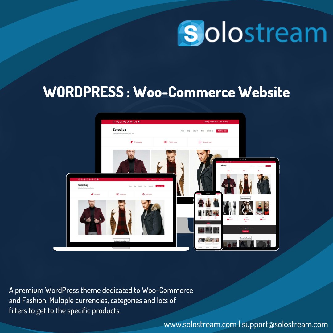 A premium WordPress theme dedicated to Woo-Commerce and Fashion. Multiple currencies, categories and lots of filters to get to the specific products
.
solostream.com/wp_theme/wp-so…
.
#wordpressthemes #wordpresspremiumtheme #freewordpressthemes #premiumwordpressthemes #freewordpressthem