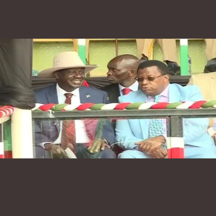 @Chairperson111 Just pretend not to be recalling. That's how the two duos snubbed Rao in that madaraka celebration and we felt insulted, you thought the blossom was for forever?