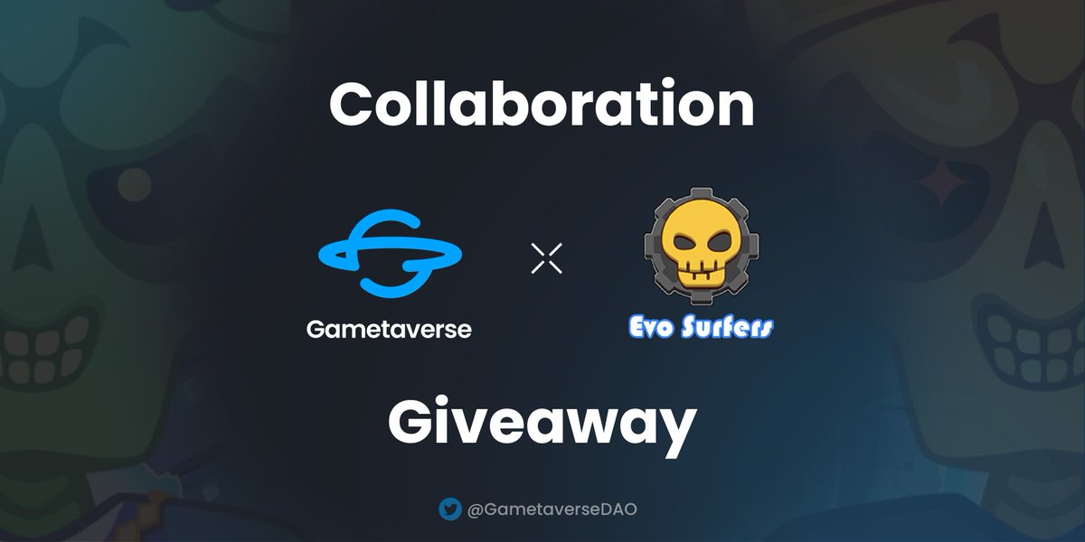 Mintellect_AI's tweet photo. 🛸Gametaverse x EvoSurfers🏄

💫10 x EvoSurfers WL Spots

To enter:
1⃣Follow @GametaverseDAO &amp; @EvoSurfers
2⃣RT +❤️
3⃣Turn 🔔 on for both projects
✅Join Discord https://t.co/uHOSQJoRp7 &amp; https://t.co/nL2Kyqcb0m

⏰48H

#NFTGiveaway https://t.co/AF8CnFTeEf