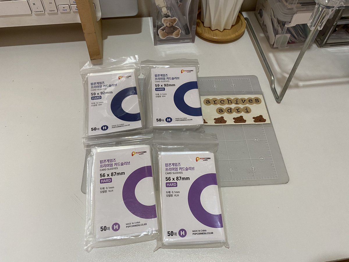 archivesadri's tweet photo. wts lfb ph onhand ꒰ #adrisells ꒱

sealed blue &amp; purple popcorn sleeves hard (2 pcs avail ea size) 
— ₱65 ea + pf 
— half payo &amp; rem bal within 3 days
— ggx jnt sco

reply or dm to claim

🏷 pcg sleeve 56x87mm 59x92mm https://t.co/sXb3XfGkNY