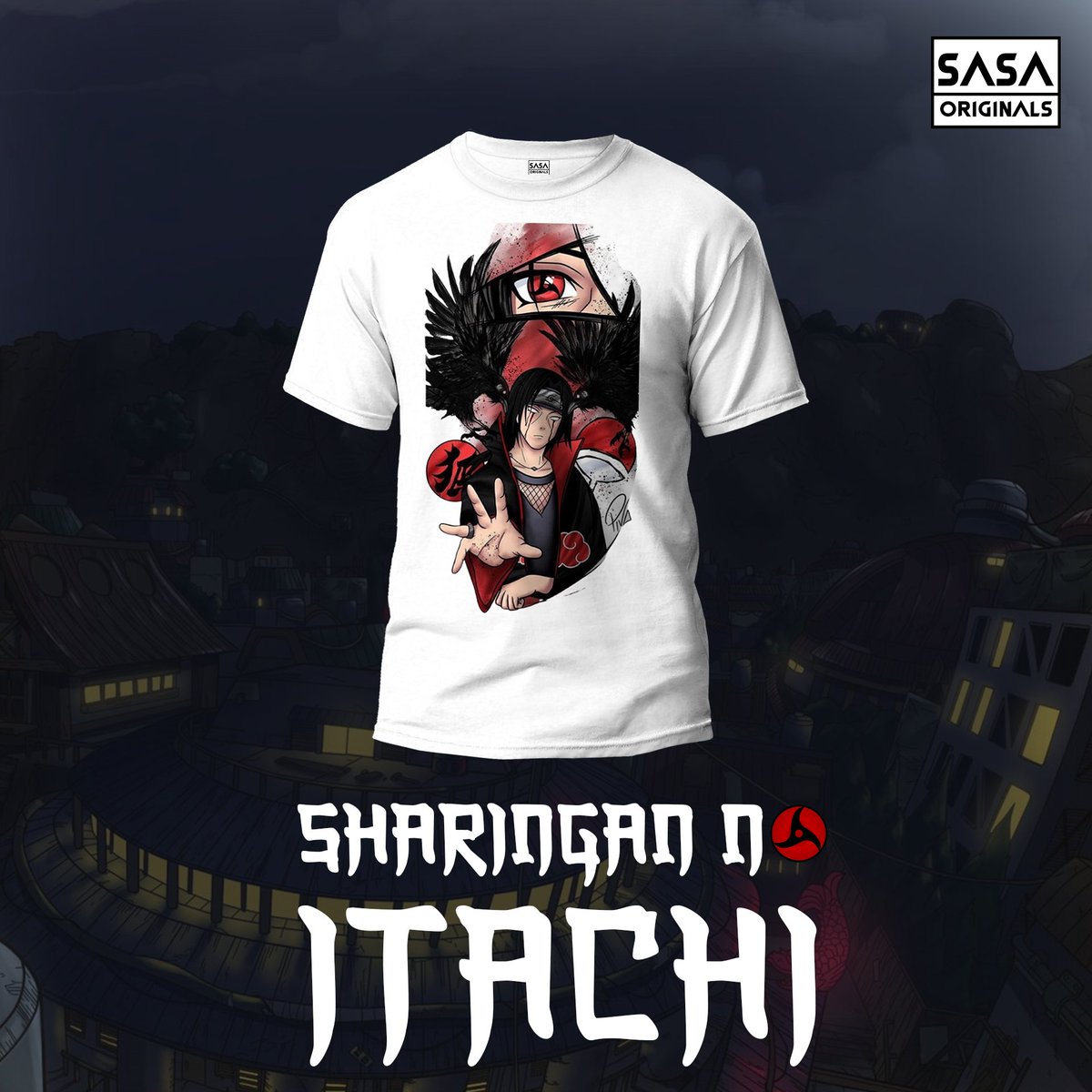 sasaoriginal's tweet photo. “He who forgives and acknowledges himself… that is what it truly means to be strong!” ~ Itachi Uchiha

Itachi Of Sharingan Tee available on the website!! LINK:- https://t.co/TAQchJ3Nrt 
.
Use Coupon Code VIBE10 to get 10% off!!!
.
.
.
#sasaoriginals #anime #animetshirt #itachi https://t.co/sLE7rU2Dvl