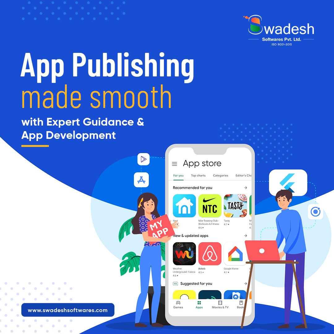 SwadeshProjects's tweet image. We understand the complications that may come at the time of app publishing on the Playstore and develop the apps accordingly 
#applaunchtips #apppublishing #appdevelopment #swadeshsoftwares