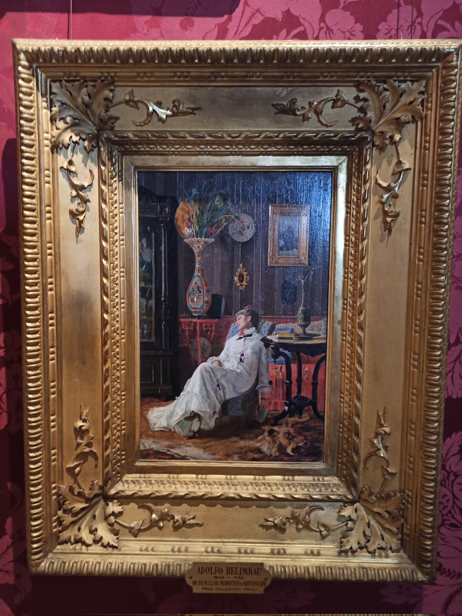 TheMorningBark's tweet photo. ▪️PORTRAIT OF A LADY▪️
Adolfo Belimbau, Un momento di riposo, 1878
Firenze, Palazzo Pitti, Galleria d'arte moderna.
#TheEuropeans #HenryJames #PortraitofaLady #TheRandomCurator https://t.co/ohqICIW78N