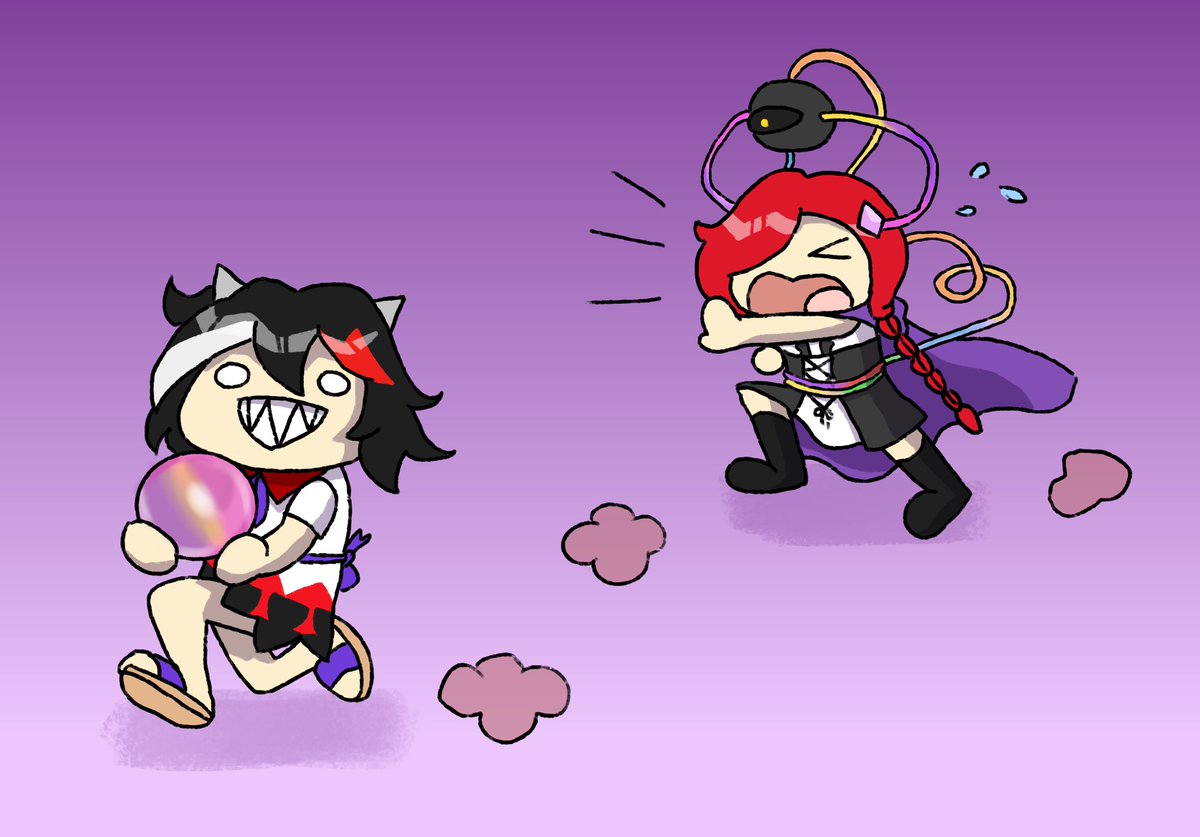 PotatoYi's tweet photo. just a silly image starring @AyumeYukimura OC ~ https://t.co/rvRoBux4lw