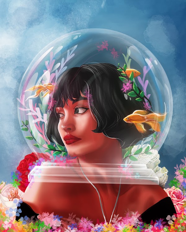 "Escaping the bedlam" is a beautiful illustration by 
<a href="/BharodiyaDharm/">Dharm™️</a> available in the collection #ThePrologue

opensea.io/assets/ethereu…