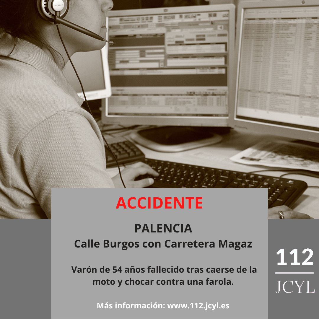 112cyl's tweet photo. 🚑 | Emergencias 112cyl | Accidente de ayer, recibimos el aviso a las 22:49 horas. @Salud_JCYL movilizó una UVI móvil. Acudieron también Bomberos del @PalenciaAyto, Policía Local y @guardiacivil Tráfico. #112cyl #accidente https://t.co/tdqEG39BYu