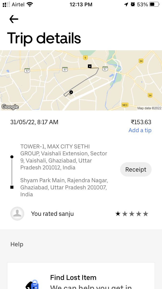 tarun7976's tweet photo. @Uber_India trying to reach the driver as I forgot my stuff in the cab. Your team is not able to reach the driver and he is continuing to take Passengers. Waiting for a tragedy to happen where you cannot reach the driver.getting automated reply from your team. how to resolve! https://t.co/96Y0feSlRB