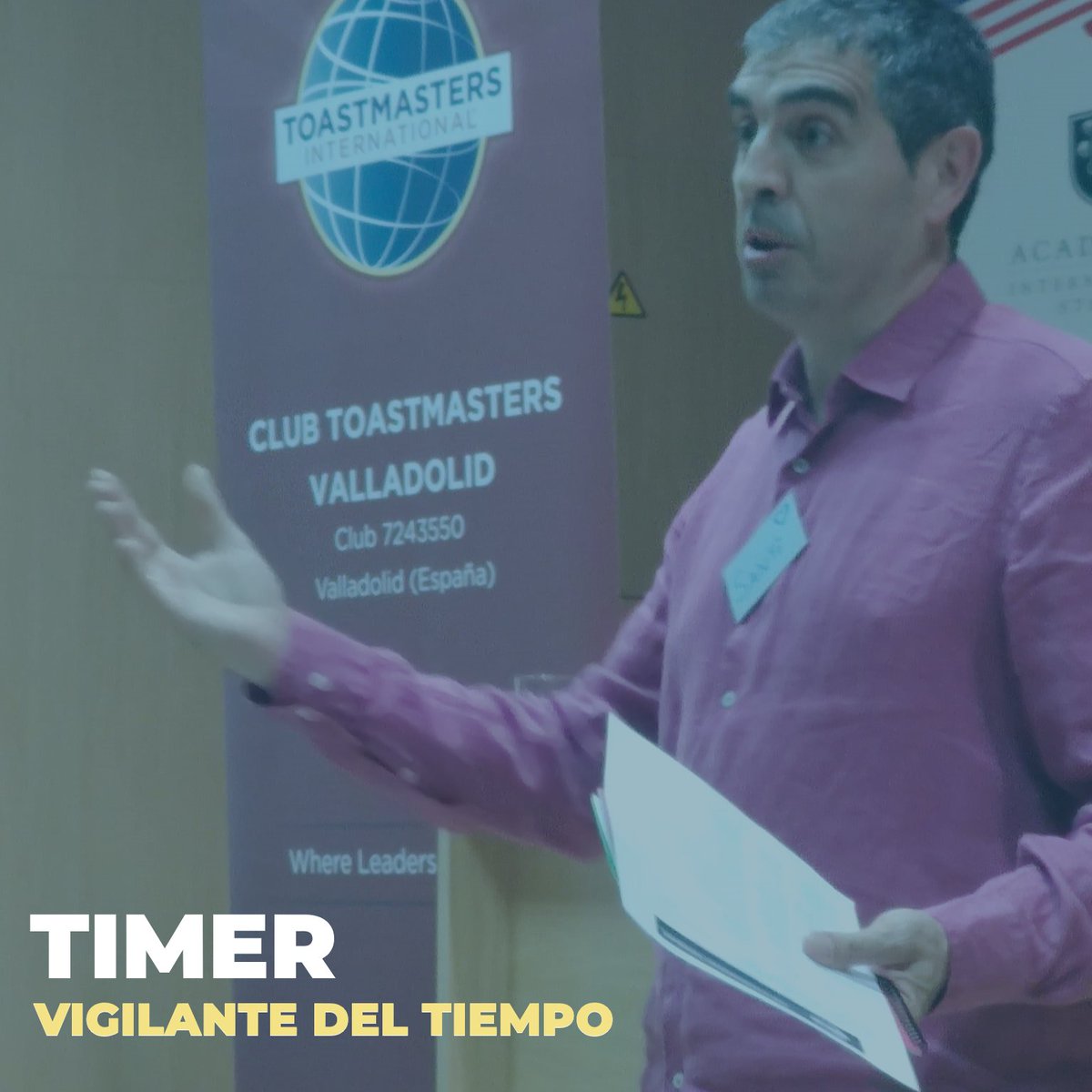 CUANDO ERES CRONOMETRADOR ⏱

Una marca distintiva de los #oradores #eficaces es la #capacidad de #expresarse dentro de un determinado límite de #tiempo. En cada #sesión se cuenta con el #cronometrador para #moderar el #ritmo de las #intervenciones

#oratoria #WhereLeadersAreMade