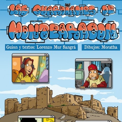 El próximo sábado 4 de junio a las 20 h. en la Feria del Libro de Huesca <a href="/ferlibrohuesca/">Ferialibrohuesca</a> se presenta el tebeo ‘Los guardianes de Montearagón’, con la presencia de sus autores Lorenzo Mur (<a href="/unizar/">Universidad Zaragoza</a>) y Moratha. Edición de <a href="/AcroteraEdicion/">Acrotera Ediciones</a> y <a href="/GobAragon/">Gobierno de Aragón</a> (<a href="/ARGOSZARAGOZA/">ARGOS</a> <a href="/IUCAunizar/">IUCA</a>)