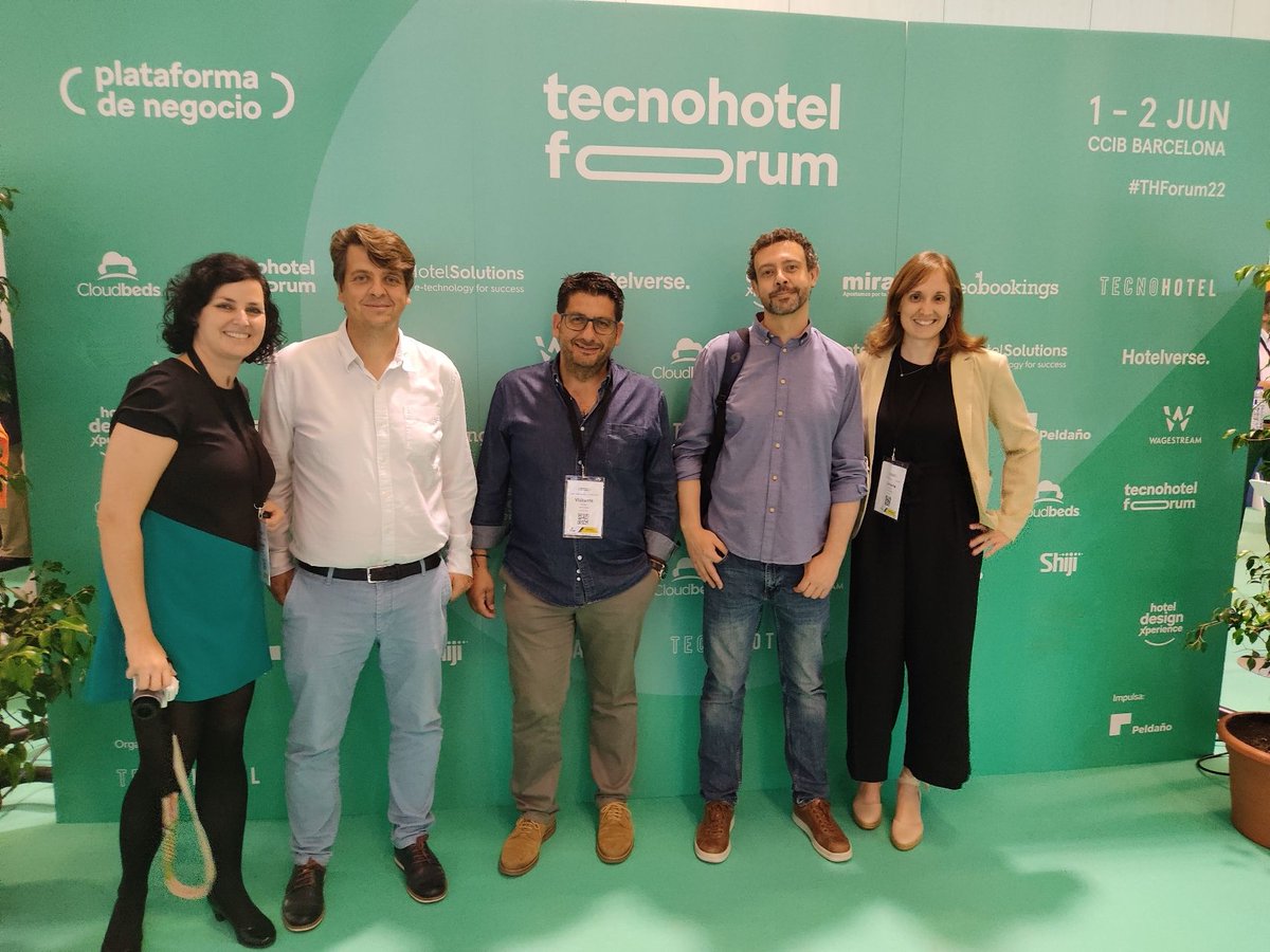 Segundo día del <a href="/tecnohotelnews/">TecnoHotel</a> Forum y todo el equipo motivado! Te esperamos en nuestro business point para ayudar a tu hotel a vender más y mejor. 

#distribución #distribuciónequilibrada #hotel #turismo #bcn #THFC22
