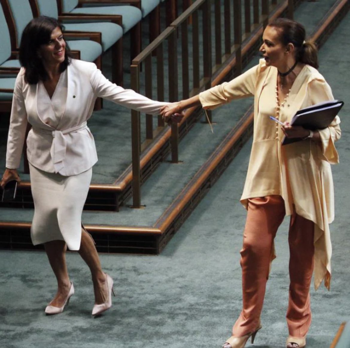 “For any young girl who like me had the dark hair, dark eyes, dark skin &amp; wasn’t ..sure if there was a place for her in this country .. there is a place for you”- Dr Ann Aly,after her ministerial appointment 👏👏

A great role model to young girls &amp; women 

And a dear friend 💕❤️