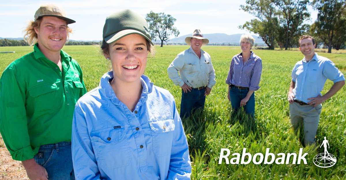 InnovGeneration's tweet photo. The world’s leading food &amp; agri bank @RabobankAU is committed to supporting the next gen of🌾farmers &amp; will join us in Sydney at #IG22 as major financial partner!

More about IG22: https://t.co/DrBYJ1Ui4N 👈 
Rabobank's latest research: https://t.co/HtRzbbBidk 👈 https://t.co/dYY8VFdQRW