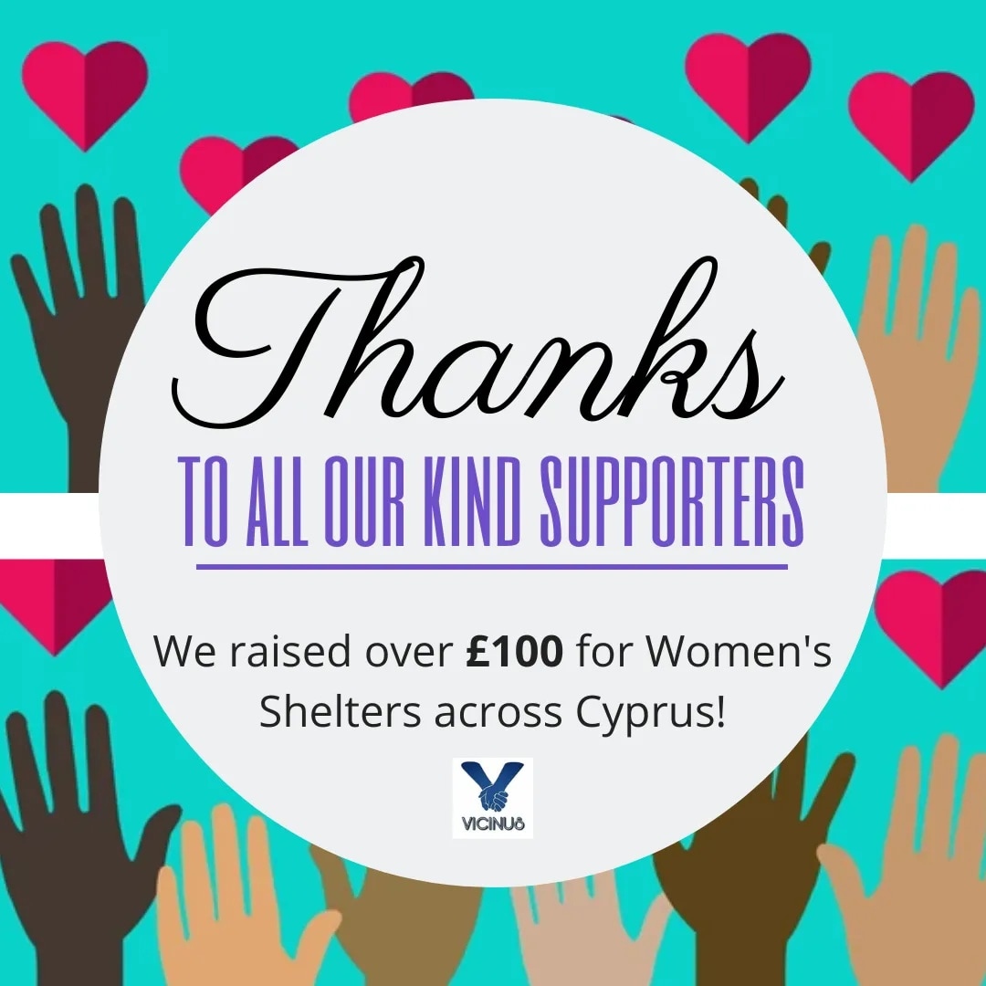 pcoles123's tweet photo. Thank you to everyone for your support! It was really special for me to organise a fundraising project across the Green Line and support women across the island. 

We will be sending the Nicosia Turkish Municipality Women's Shelter and SPAVO £50 each. 

#Cyprus #support #ThankYou https://t.co/x8ZcKxkhIU
