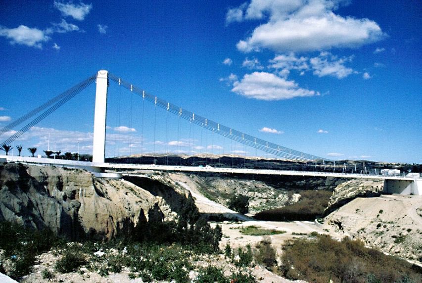 bio_pontsdelx's tweet photo. El pont del bimil·lenari és el penúltim pont que es va construir a Elx. Es va inaugurar en commemoració del bimil·leni i es que ja té més de 2000 anys des de que és colònia romana @LaAlcudia #GENTDELX #ELX @tallerhistoria2 @IesAssumpcio @AlcaldeDeElche https://t.co/CZZiiUggqg