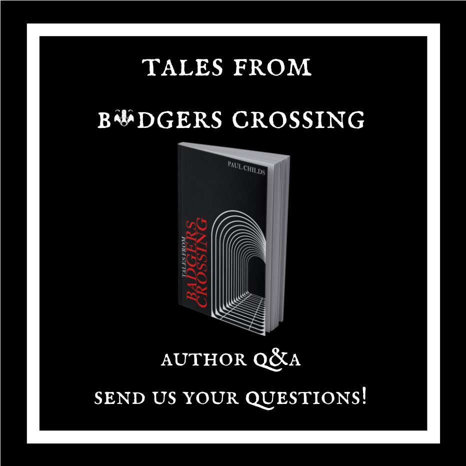 Greenteeth Press (@greenteethpress) on Twitter photo We will be going LIVE on Instagram with the wonderful <a href="/paulychilds/">Paul Childs</a> to discuss his debut collection Tales from Badgers Crossing 🦡
This Friday, 7pm GMT - come join us over on Instagram! We will be going LIVE on Instagram with the wonderful <a href="/paulychilds/">Paul Childs</a> to discuss his debut collection Tales from Badgers Crossing 🦡
This Friday, 7pm GMT - come join us over on Instagram!