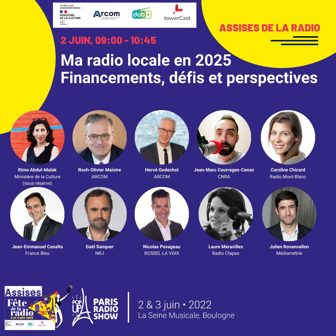 [RADIO] Ma radio en 2025 - Financements, défis et perspectives. 📻
👉 À 9:00